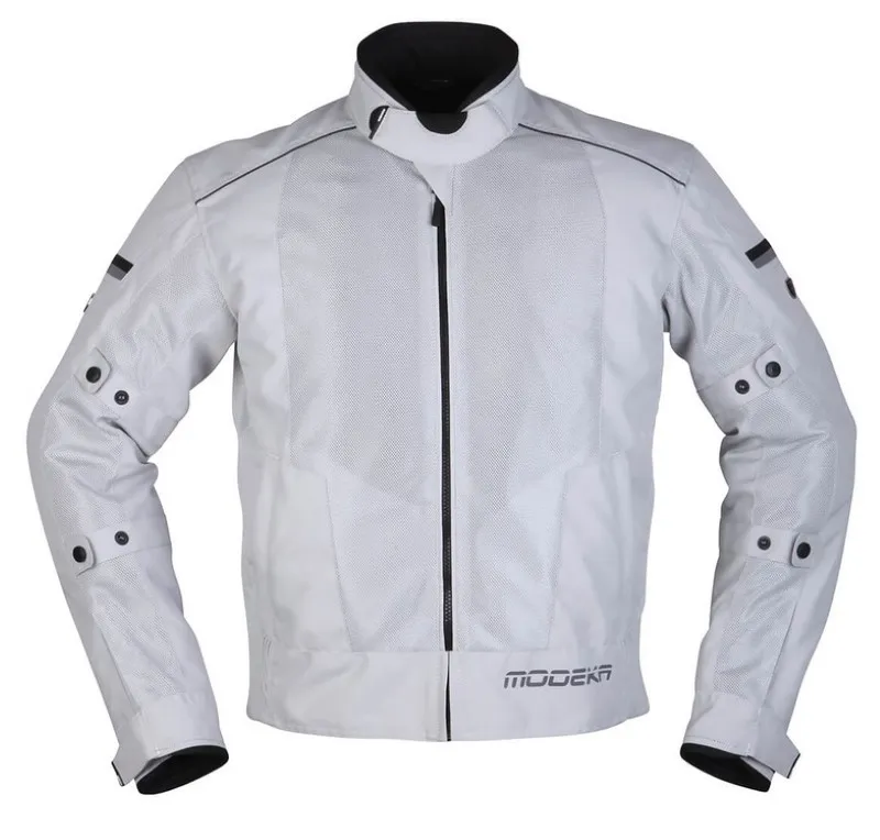 [084290141S] Chaqueta Modeka Veo Air gris claro hombre (S)