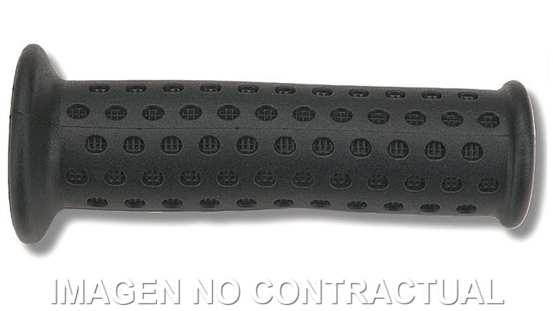 Puños Domino PVC Negros Cerrados D 22-24 mm L 118 mm
