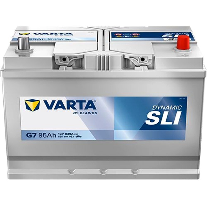 [G7] Batería Varta Dynamic SLI G7 95Ah 830A