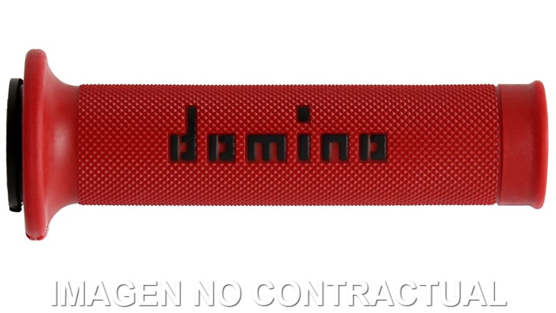 [A01041C4042] Puños Domino On Road rojo y negro