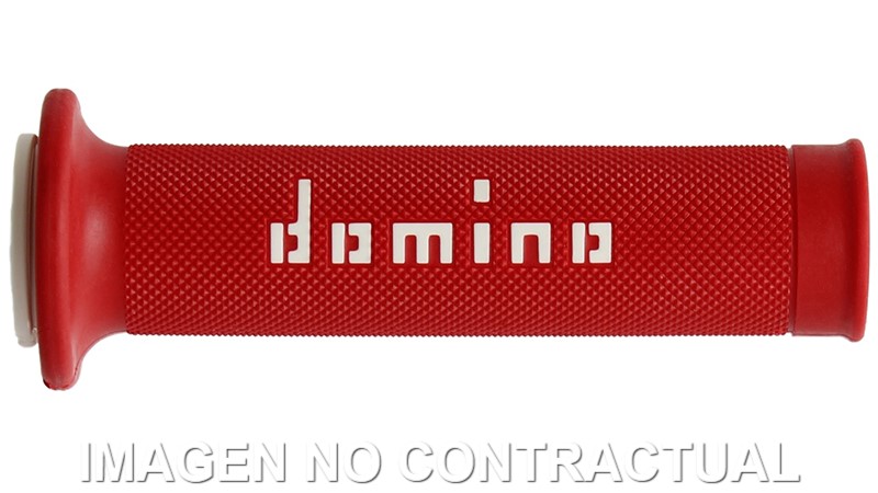 [A01041C4642] Puños Domino On Road rojo y blanco