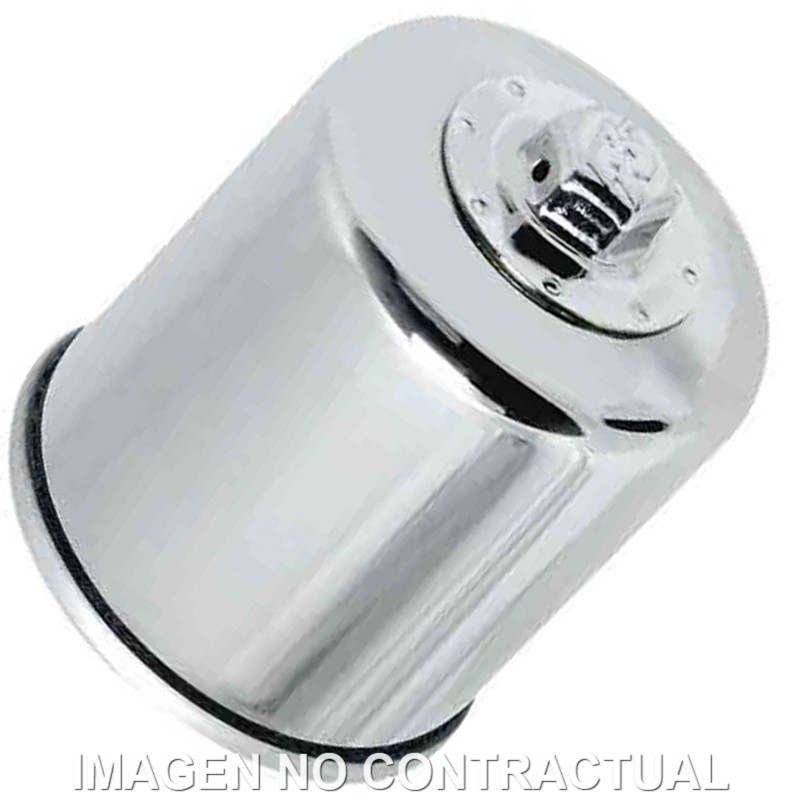 [FKN303C] Filtro aceite K&N Cromado Honda 600