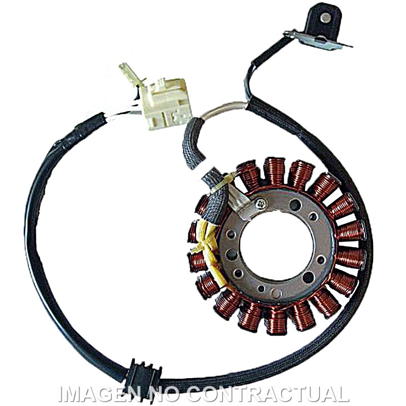 [04163070] Stator SGR Trifase 18 Polos con pick-up 2 cables(Motor Yamaha 500 4T Carburador)