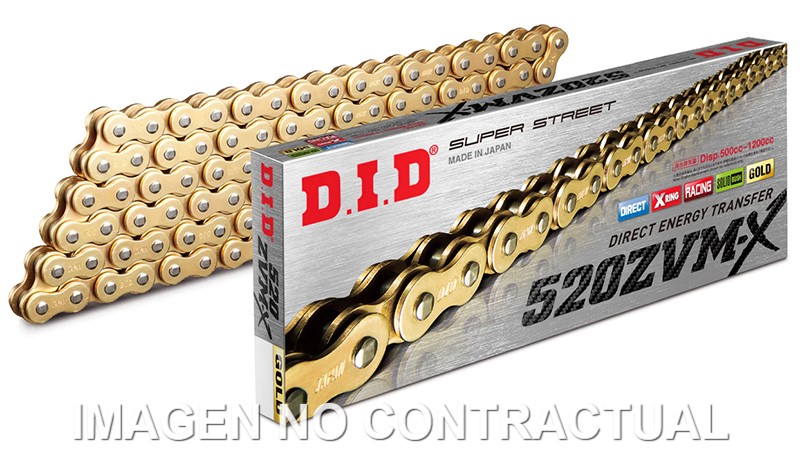 [28031069Z] Cadena DID 520 ZVM-X (G&G) x 106 R