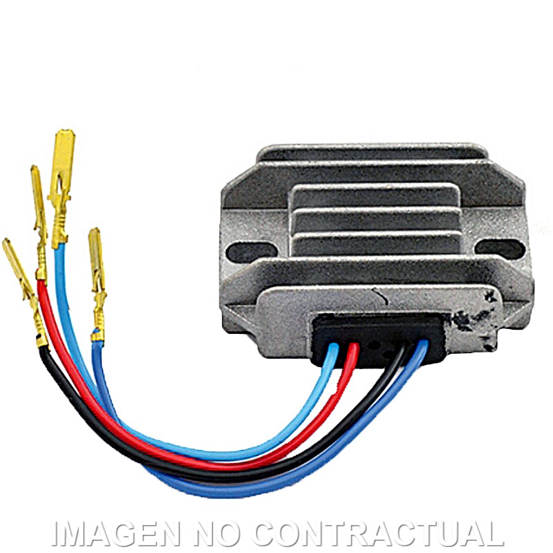 [04172503] Regulador Cagiva Mito 125 12V 12A - MONOFASE - SIN SENSOR - CON CABLE