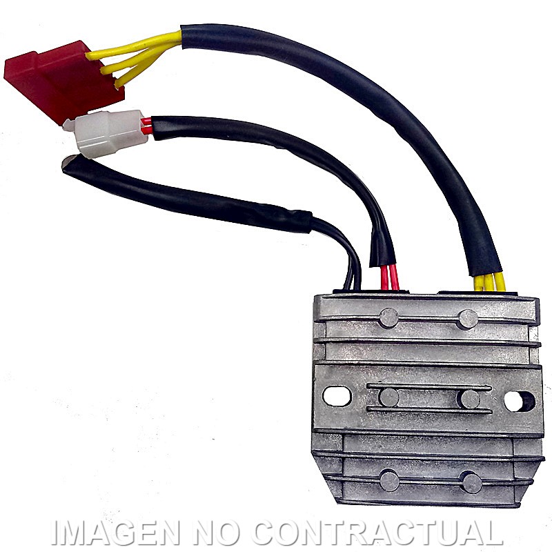 [04172579] Regulador KTM RC 125-200-250-390 12V - Tipo mosfet - Trifase - con cable