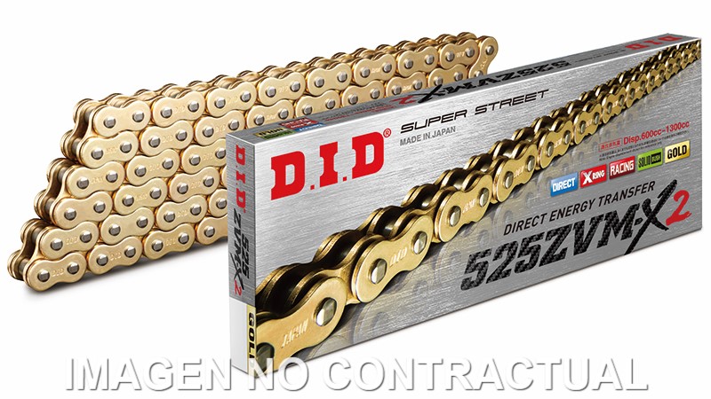 [28841129Z] Cadena DID 525 ZVM-X2 (G&G) x 112 R