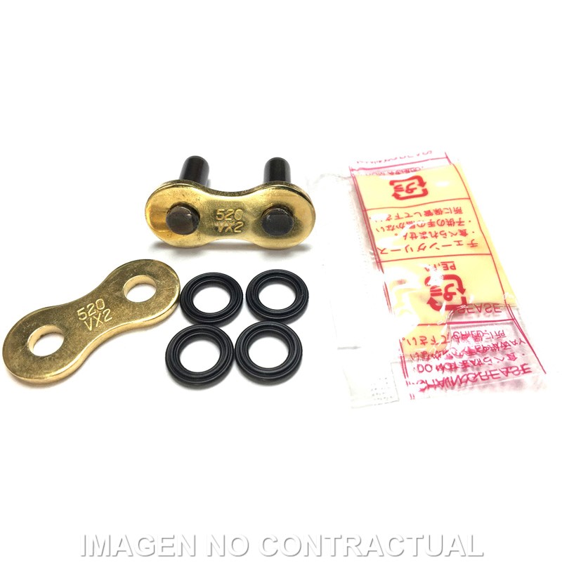 [283239992] Enganche DID Remache 520 VX3 Oro