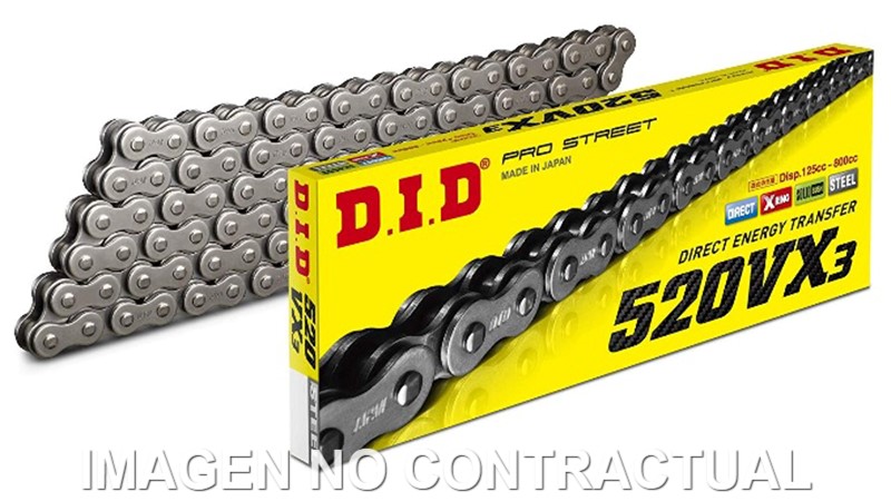 [28831085F] Cadena DID 520 VX3 x 108 C