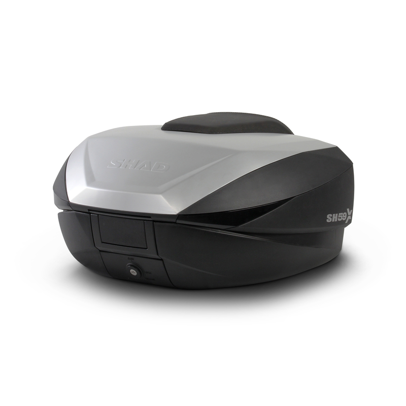 [D0B59200] Baúl SHAD SH59X premium expandible aluminio