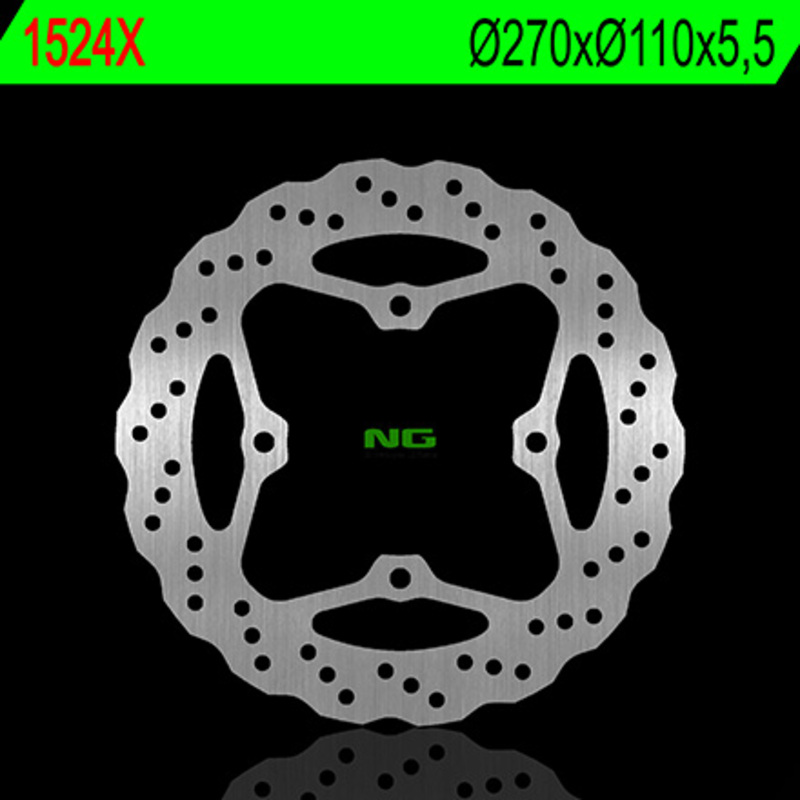 [1524X] Disco de freno NG BRAKES ondulado fijo