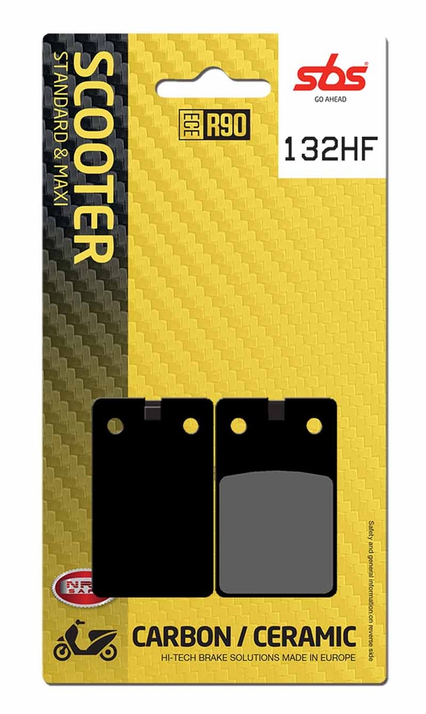 [P132HF] Pastilla de freno SBS P132-HF