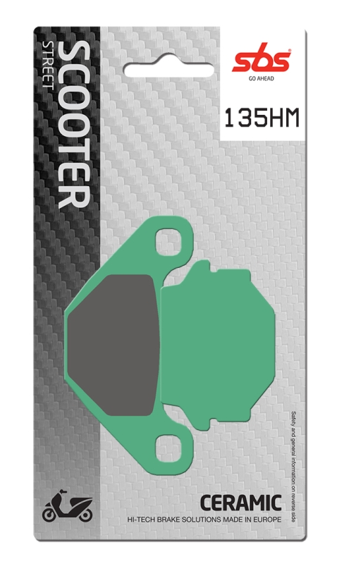 [P135HM] Pastilla de freno SBS P135-HM