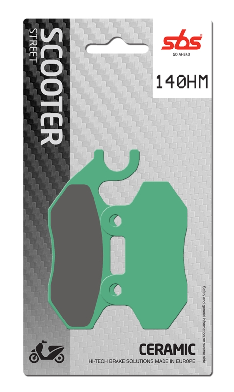 [P140HM] Pastilla de freno SBS P140-HM