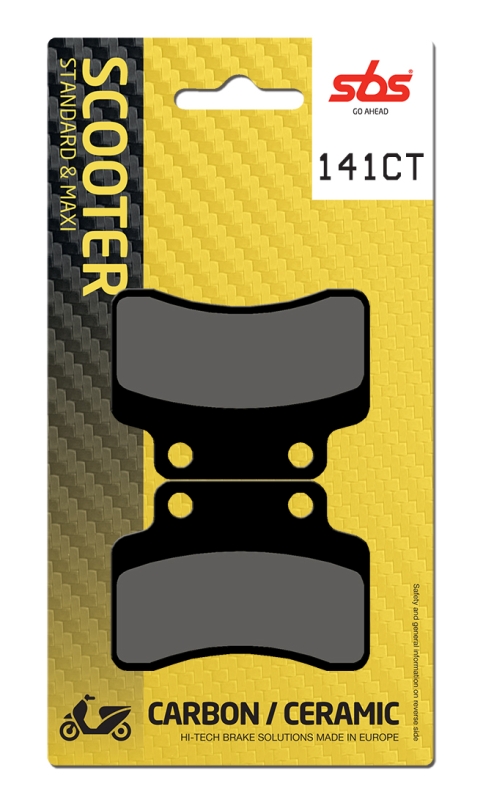 [P141CT] Pastilla de freno SBS P141-CT