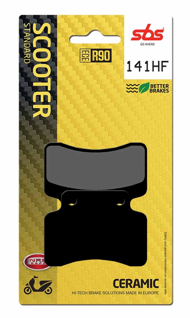 [P141HF] Pastilla de freno SBS P141-HF
