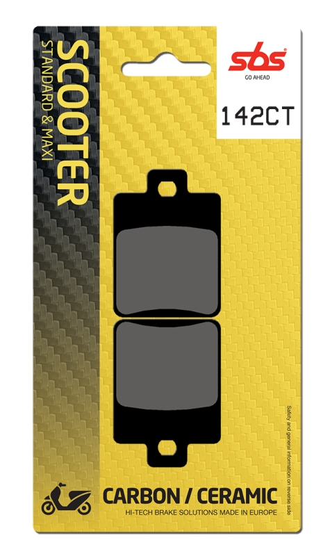 [P142CT] Pastilla de freno SBS P142-CT