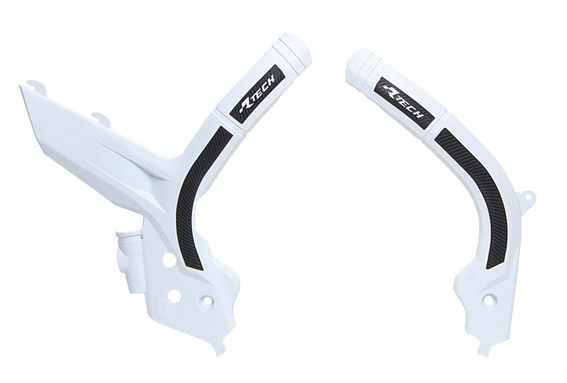 Protector de Chasis Bi-Material RACETECH Blanco / Negro