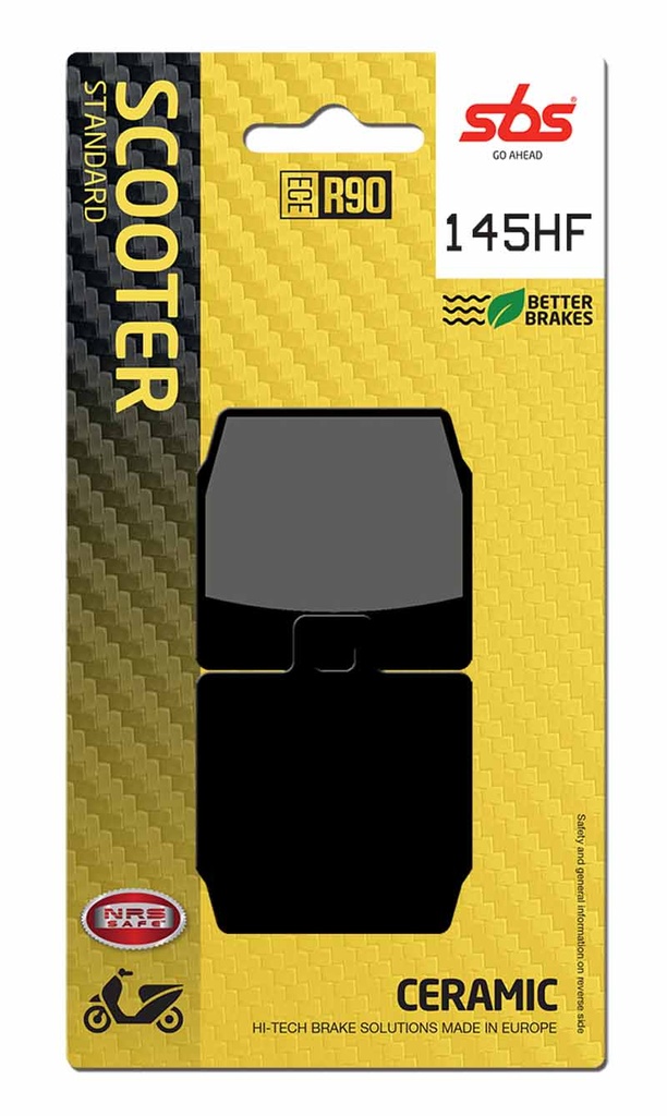 [P145HF] Pastilla de freno SBS P145-HF