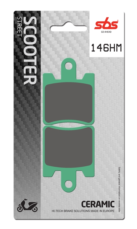 [P146HM] Pastilla de freno SBS 146-HM
