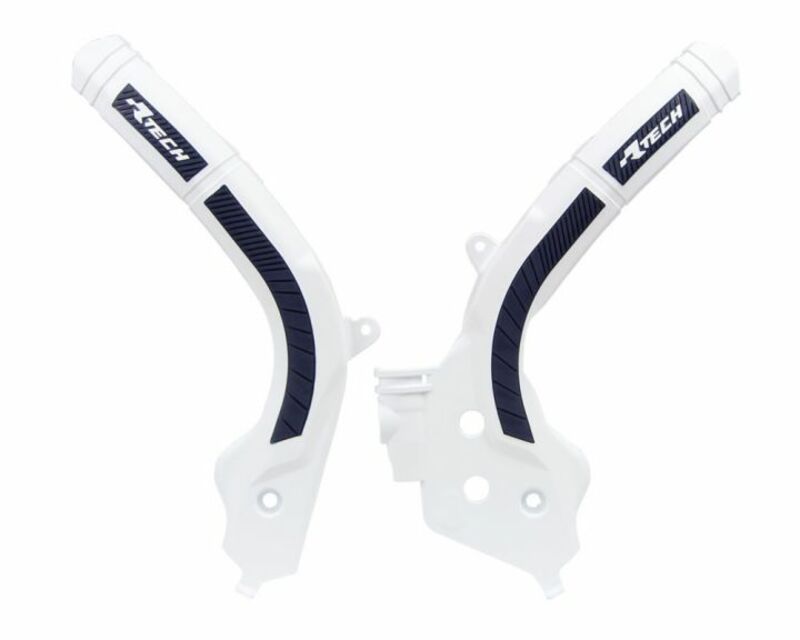 Protector de Chasis Bi-Material RACETECH Blanco / Negro