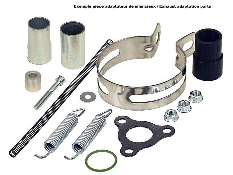 Adaptador de silenciador para Rieju TECNIUM