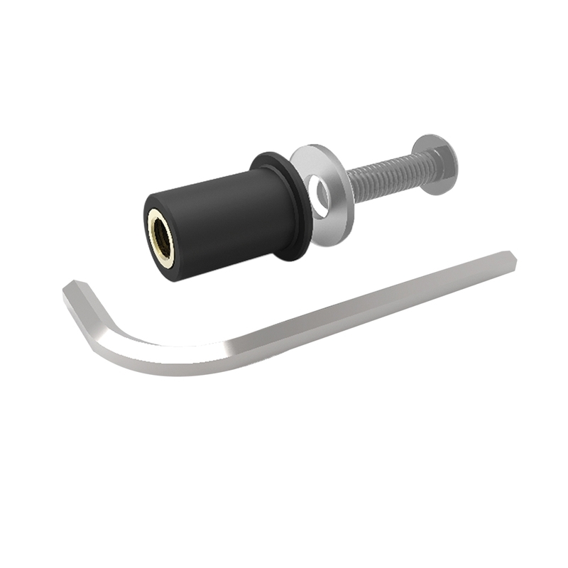 [OX563] Juego de tornillos para cúpula OXFORD plata - 8 unidades