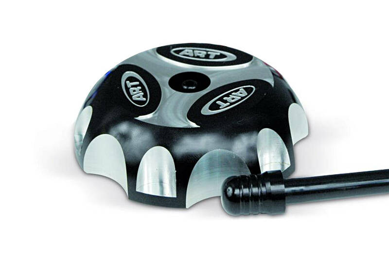 ART Fuel Tank Cap Aluminium Black ATV