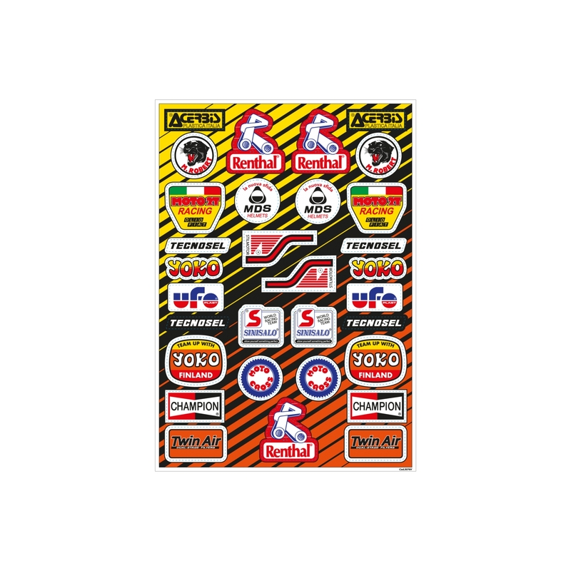 Adhesivos varios TECNOSEL vintage PVC