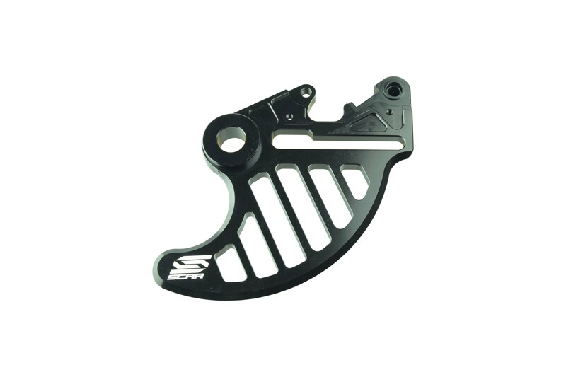 Protector de disco trasero SCAR - Negro