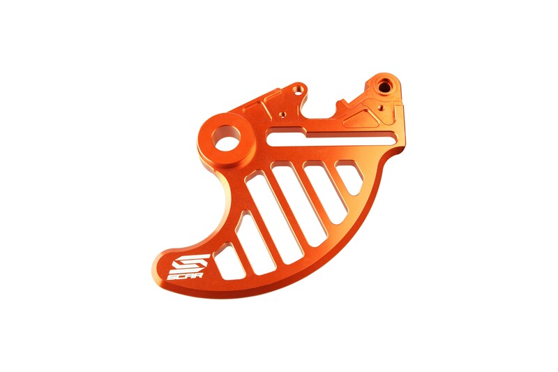 Protector de disco trasero SCAR - Naranja
