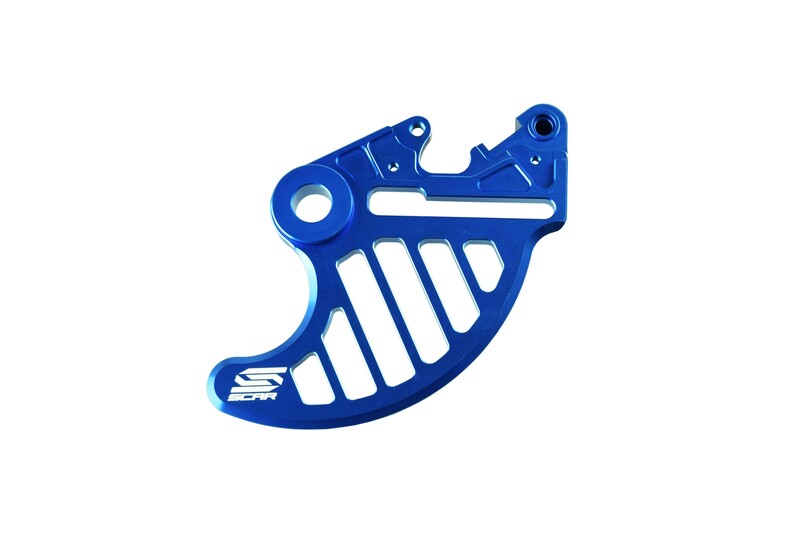Protector de disco trasero SCAR - Azul