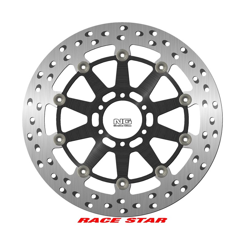 [1597ZG] Disco de freno NG BRAKES Race Star redondo flotante