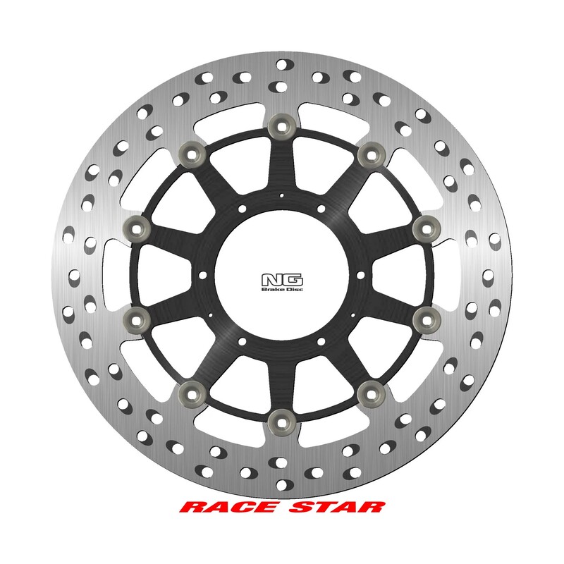 [1621ZG] Disco de freno NG BRAKES Race Star redondo flotante