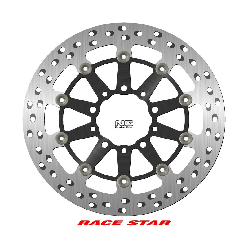 [1213ZG] Disco de freno NG BRAKES Race Star redondo flotante