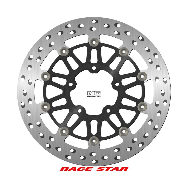 [1846ZG] Disco de freno NG BRAKES Race Star redondo flotante