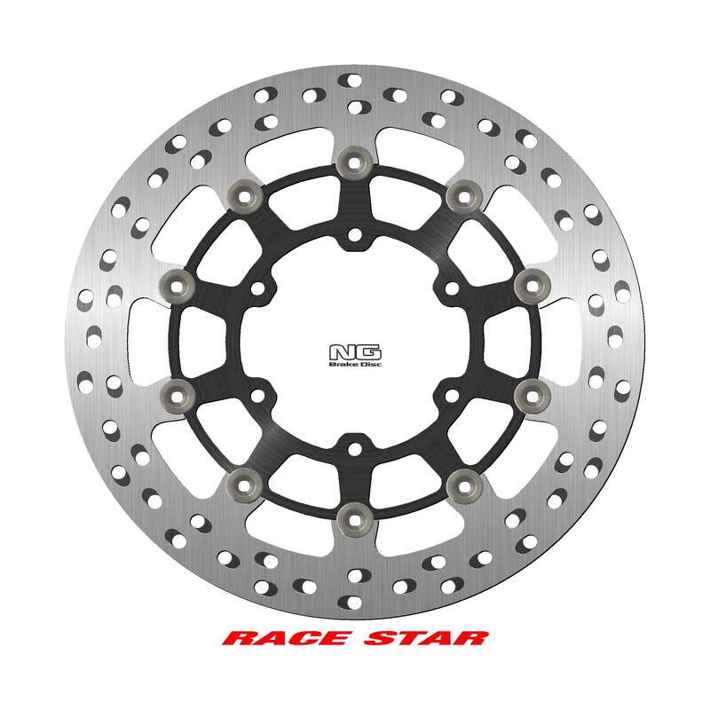 [1214ZG] Disco de freno NG BRAKES Race Star redondo flotante