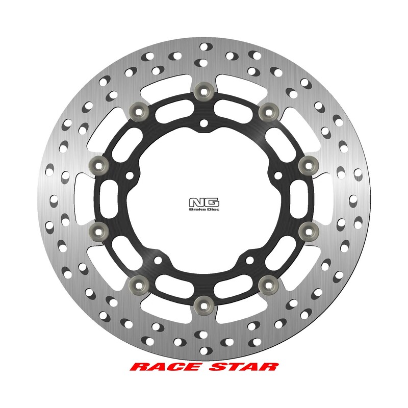 [1058ZG] Disco de freno NG BRAKES Race Star redondo flotante