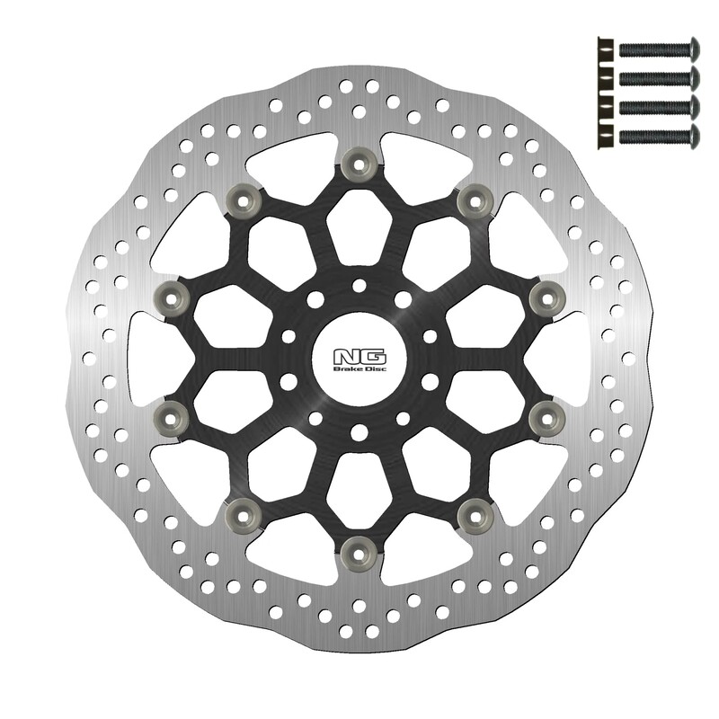 [1837XG] Disco de freno NG BRAKES ondulado flotante