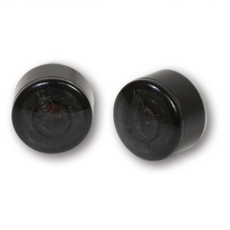 [254-170] Piloto trasero/intermitente LED HIGHSIDER pro Apollo 3in1 - cristal ahumado - homologado E - Pareja