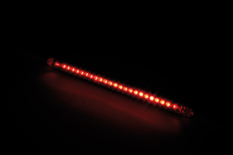 Piloto trasero LED HIGHSIDER pro String - negro/rojo - 1 pieza