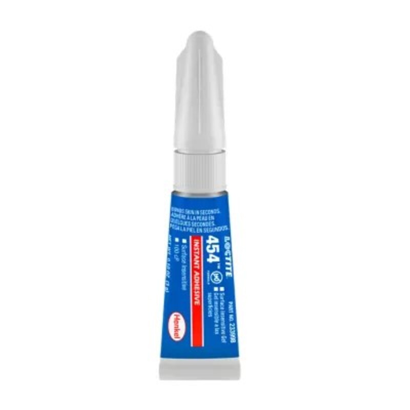 Adhesivo instantáneo LOCTITE 454 fórmula gel - Tubo 3gr