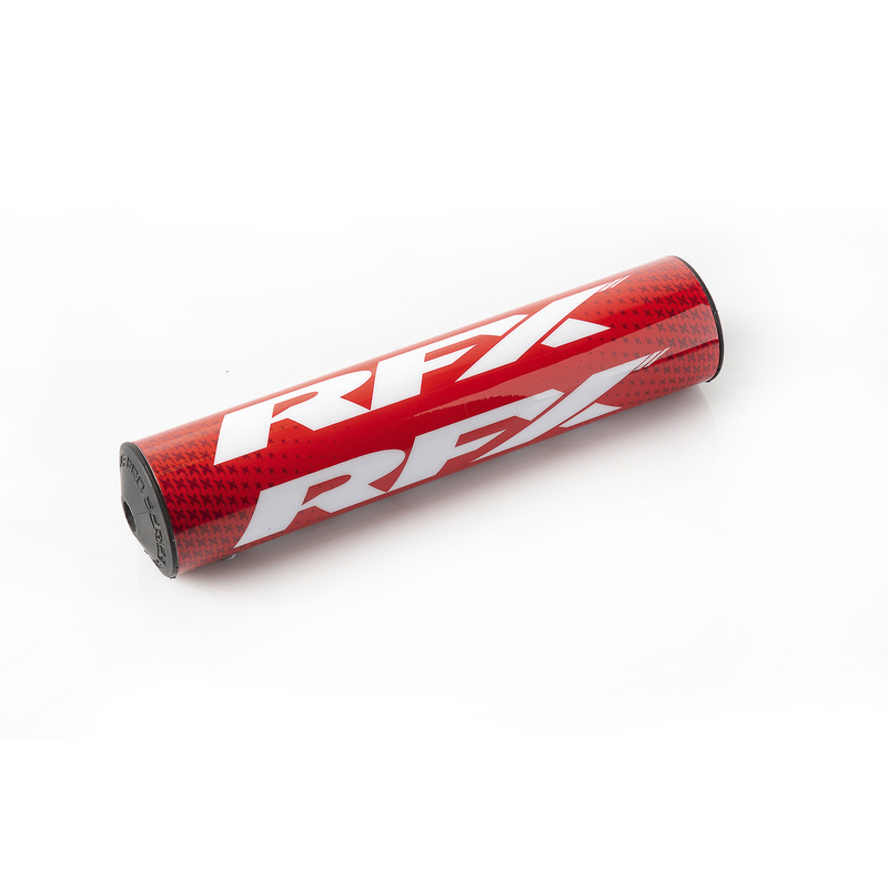 Almohadilla de manillar cónico RFX Pro 2.0 F8 28,6 mm (rojo/blanco)